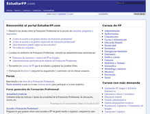 Tablet Screenshot of estudiarfp.com